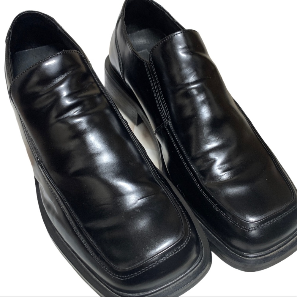 Kenneth Cole Reaction Mens Black Dress Shoes